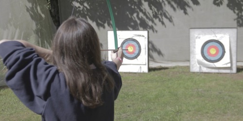 Archery training
