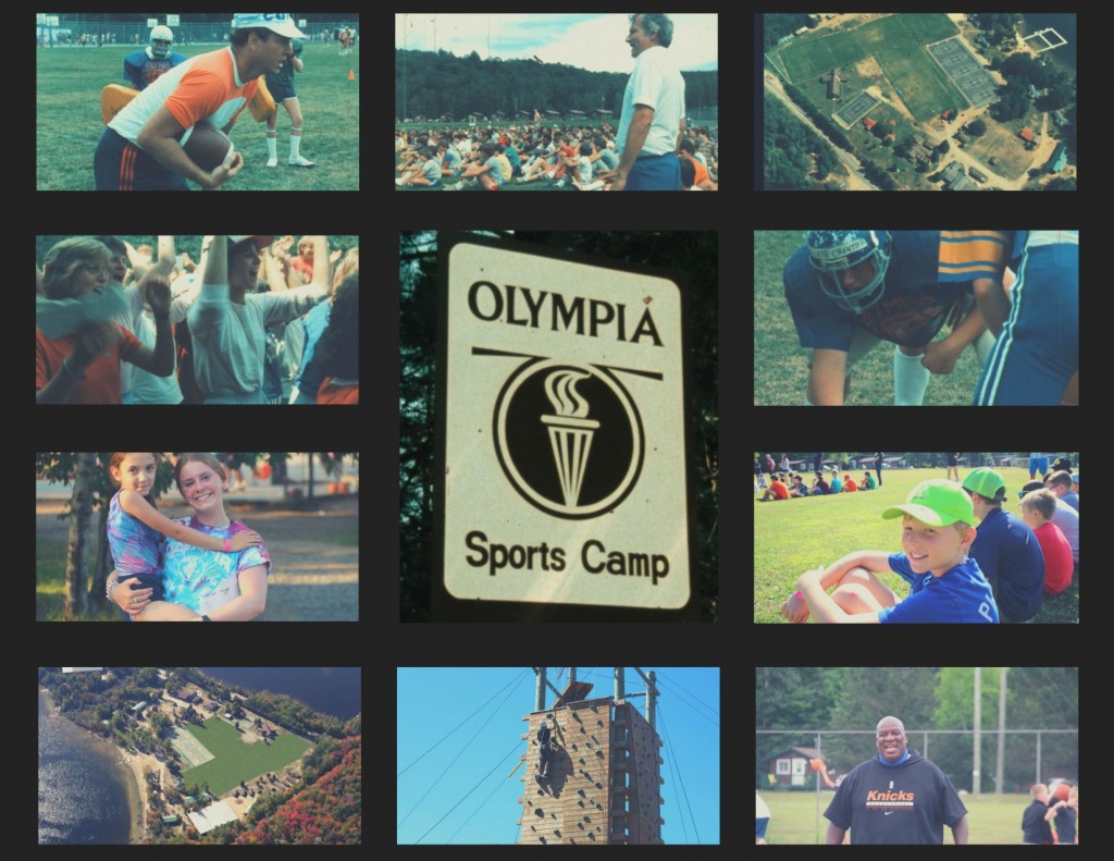 Olympia 50 year image collage